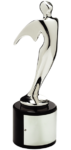 Sliver Telly Statuette