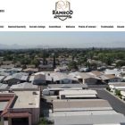 Screenshot of the homepage for Ramrod Senior Housing Inc. Website Design by Pure Media Marketing.